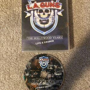 RARE L.A. Guns - The Hollywood Years: Live & Loaded (DVD, ALL REGION) Vintage